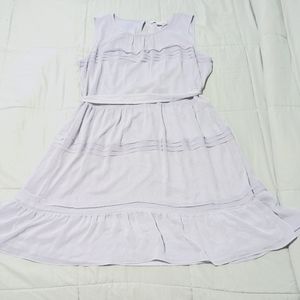 L lavender spring dress